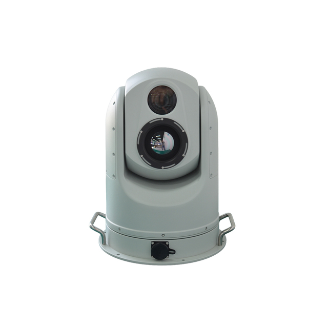 50mm Lens Ship-mounted Gyro Stabilized PTZ Thermal Security Camera for Maritime Navigation
